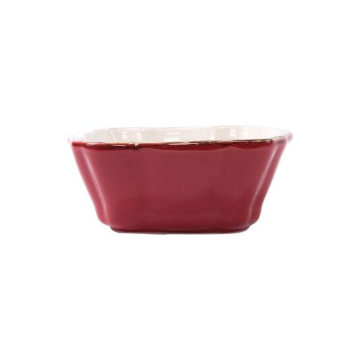 Italian Bakers Red Small Square Baker