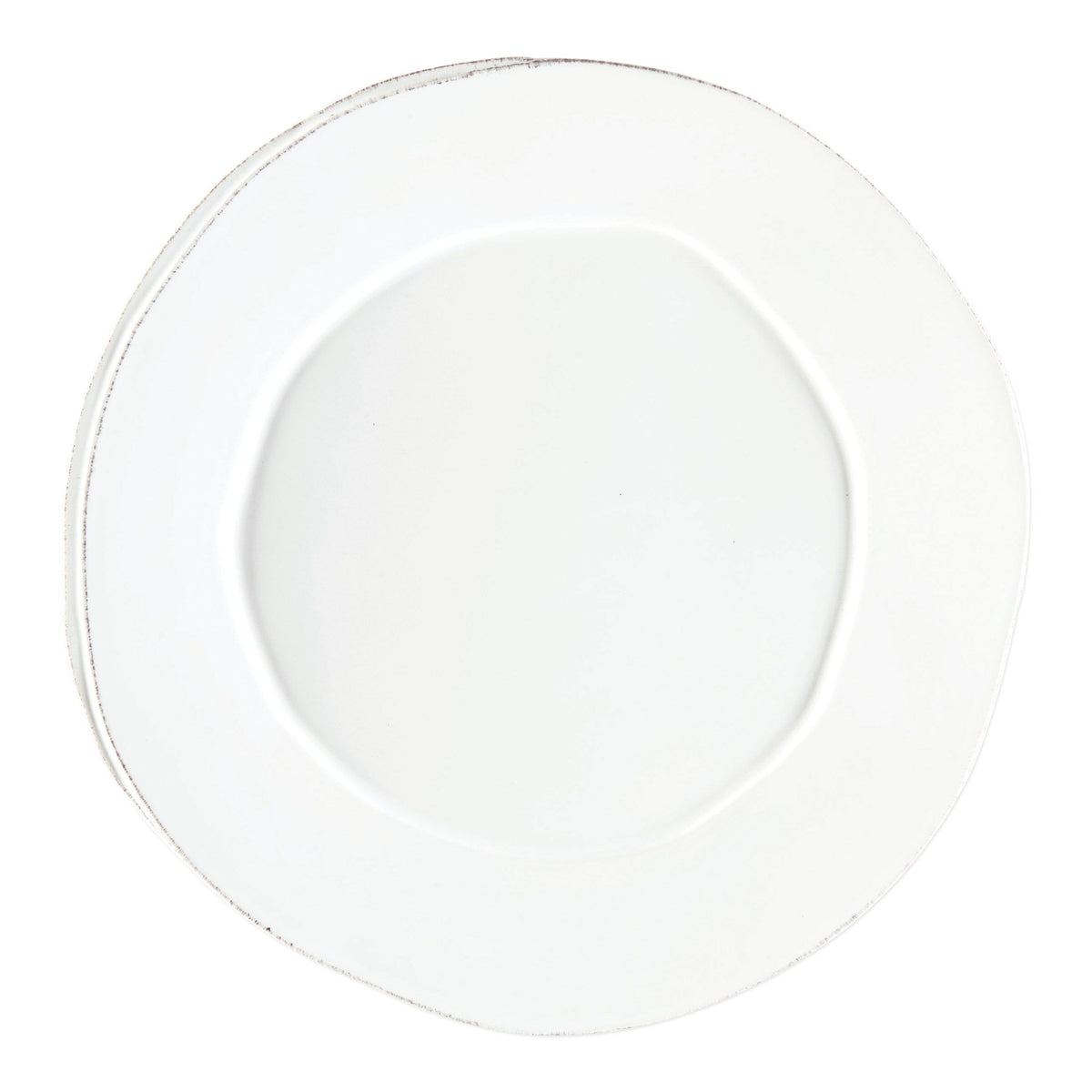 Lastra White Round Platter