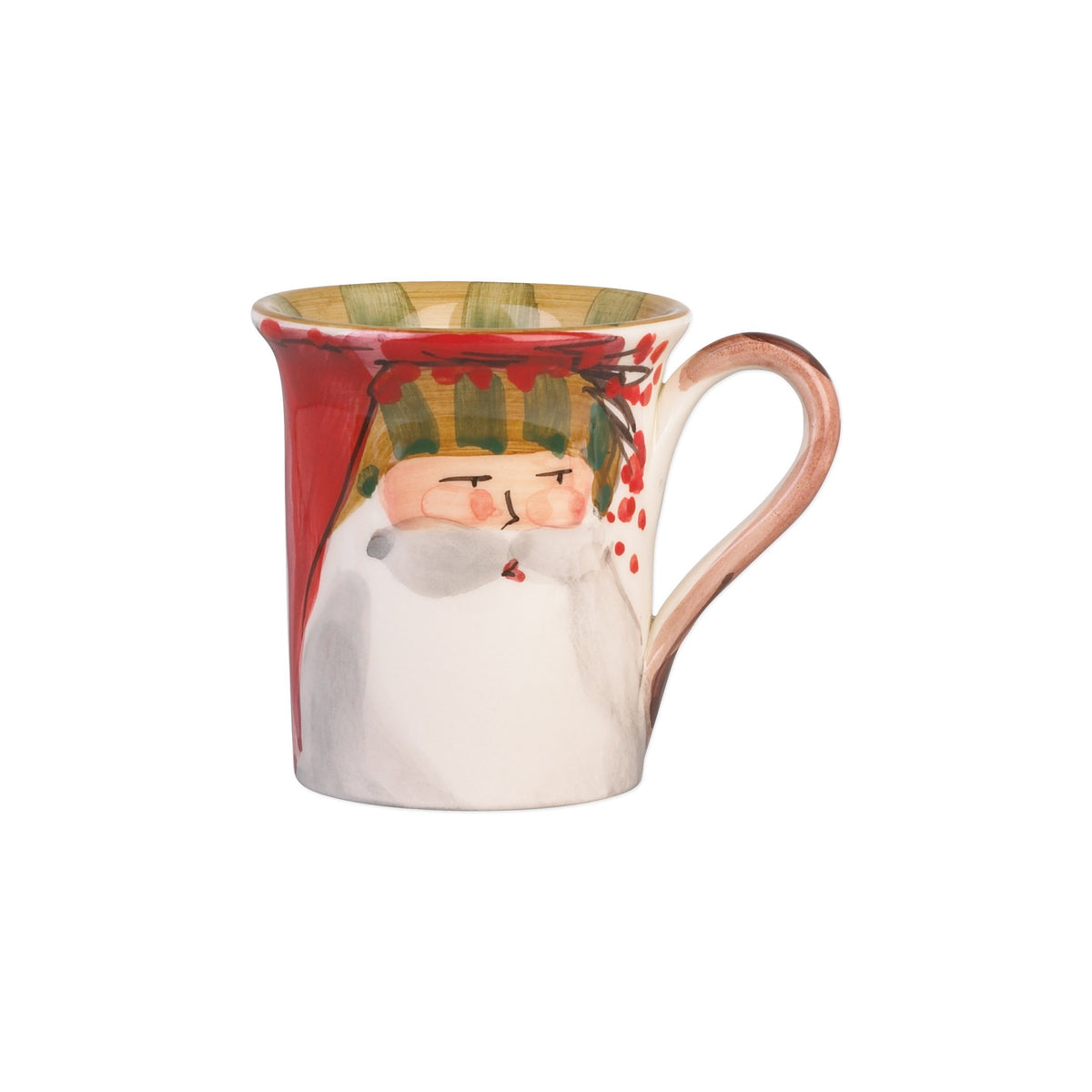 Old St. Nick Mug - Striped Hat