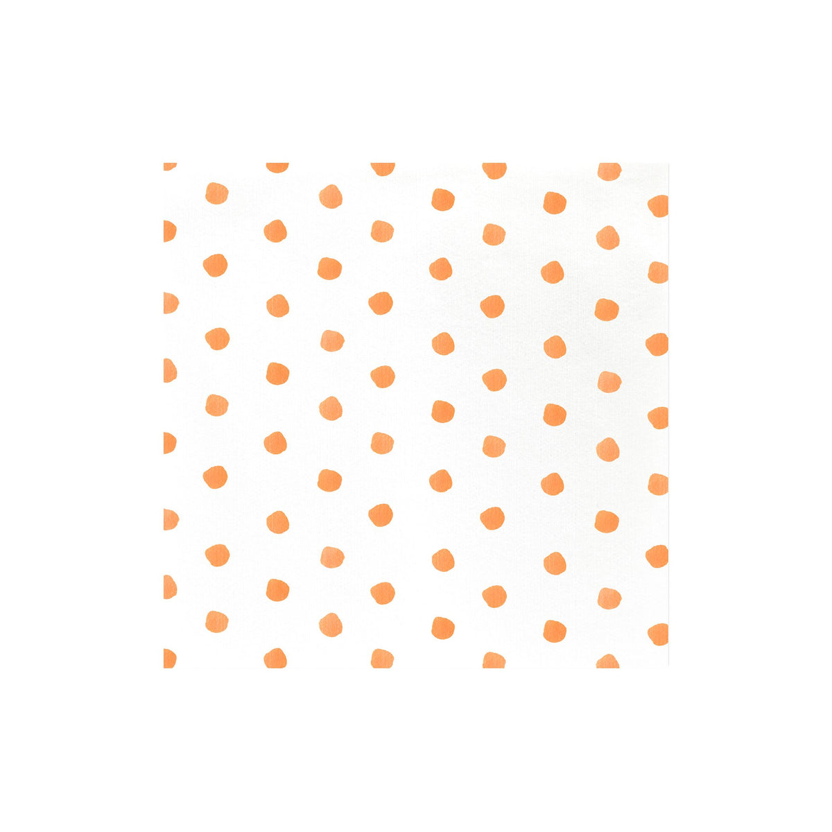 Papersoft Napkins Dot Orange Dinner Napkins (Pack of 20)