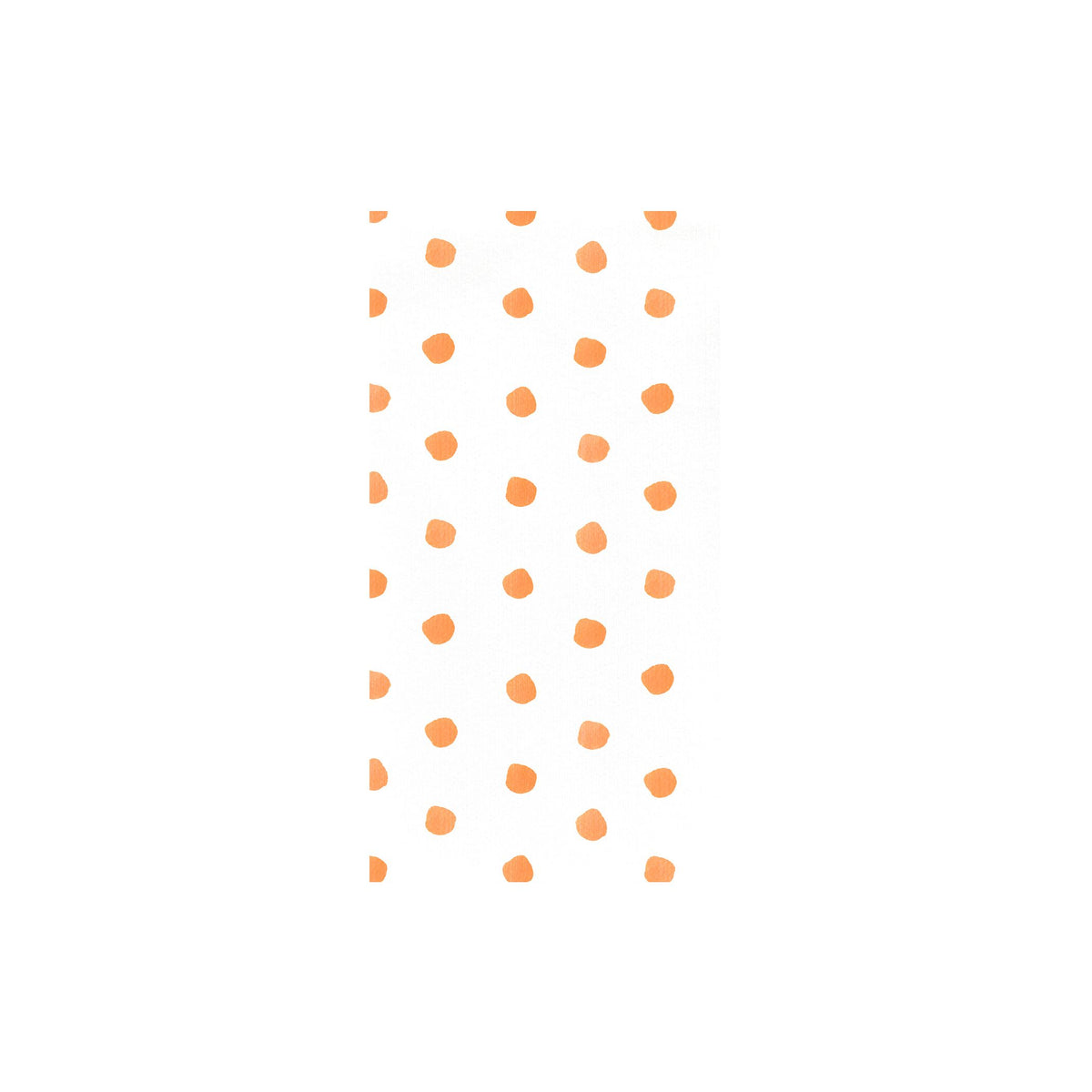 Papersoft Napkins Dot Orange Guest Towels (Pack of 20)
