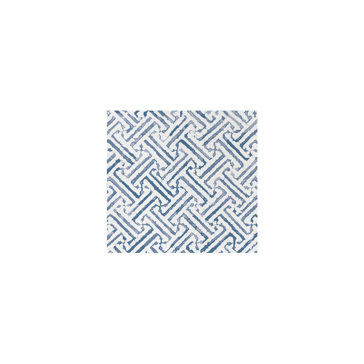 Papersoft Napkins Greek Key Blue Cocktail Napkins (Pack of 20)