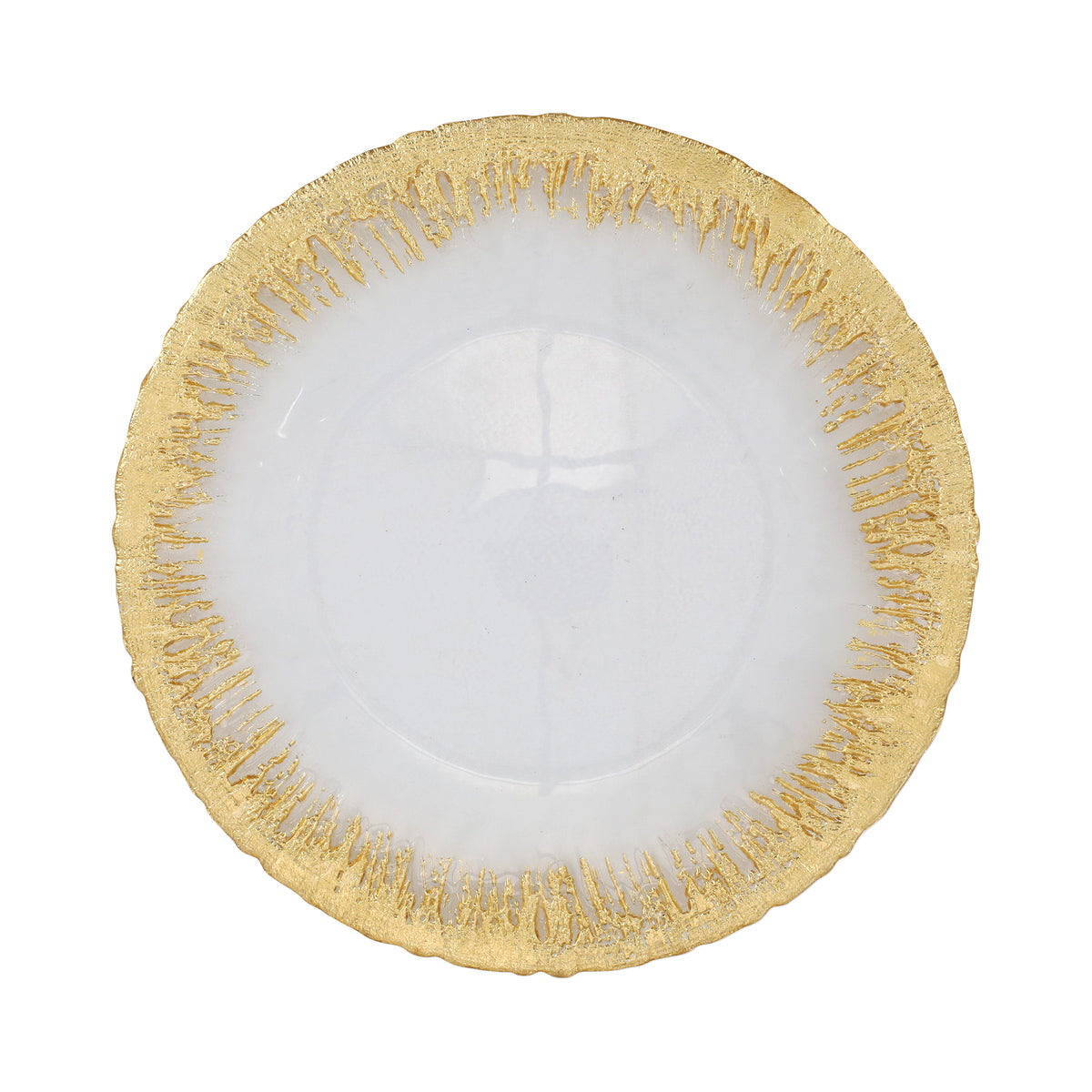 Rufolo Glass Gold Service Plate/Charger