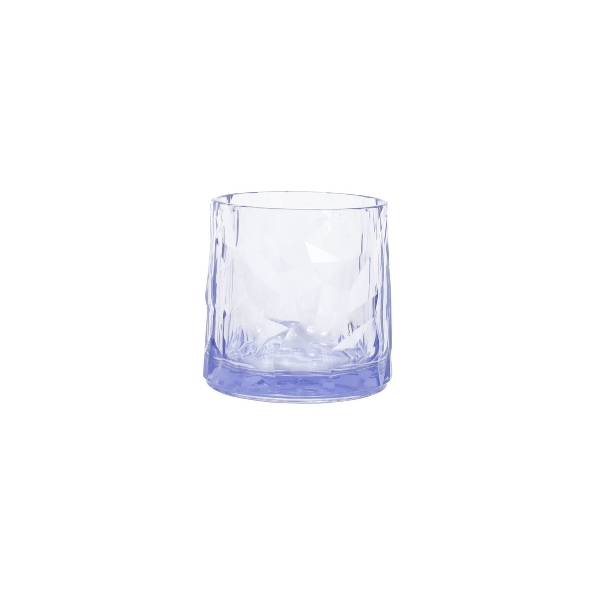 Superglass Blue Low Ball