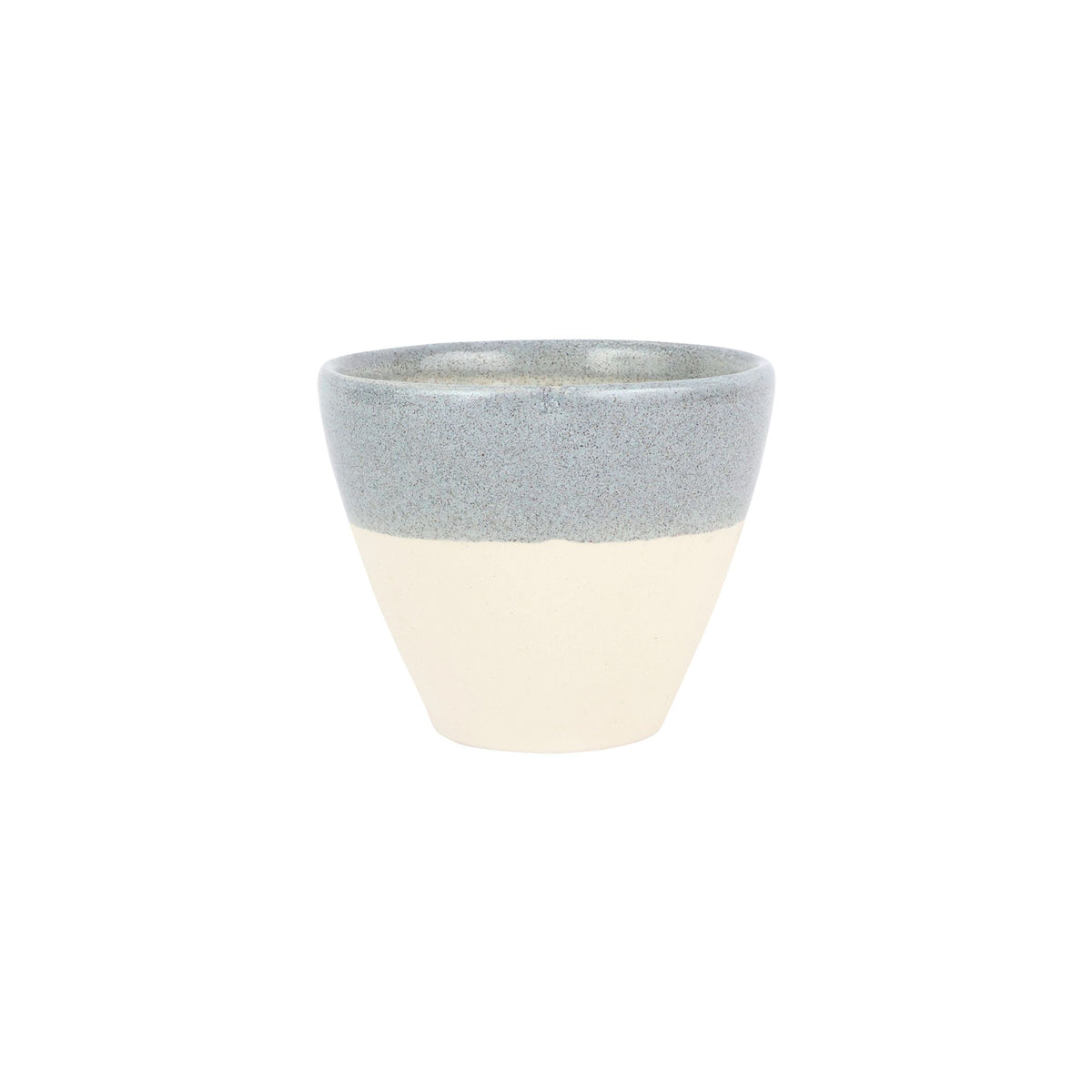 Viva Garden Light Gray Reactive Small Cachepot