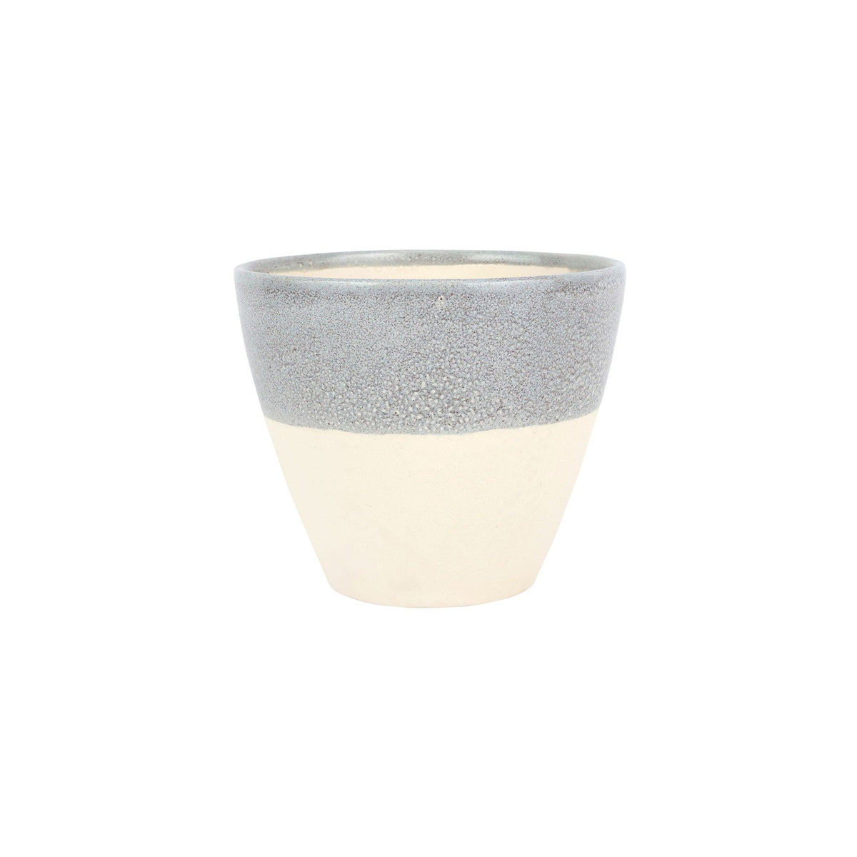 Viva Garden Light Gray Reactive Medium Cachepot
