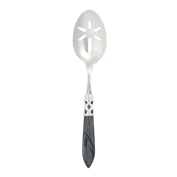 Aladdin Brilliant Charcoal Slotted Serving Spoon