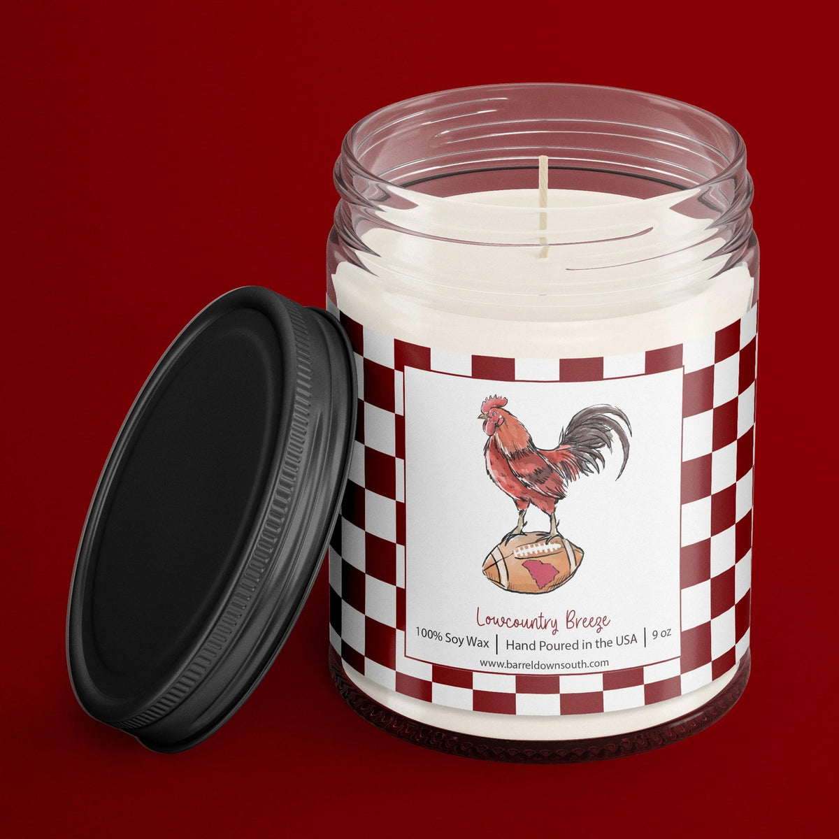 South Carolina State Shape Lowcountry Breeze Candle