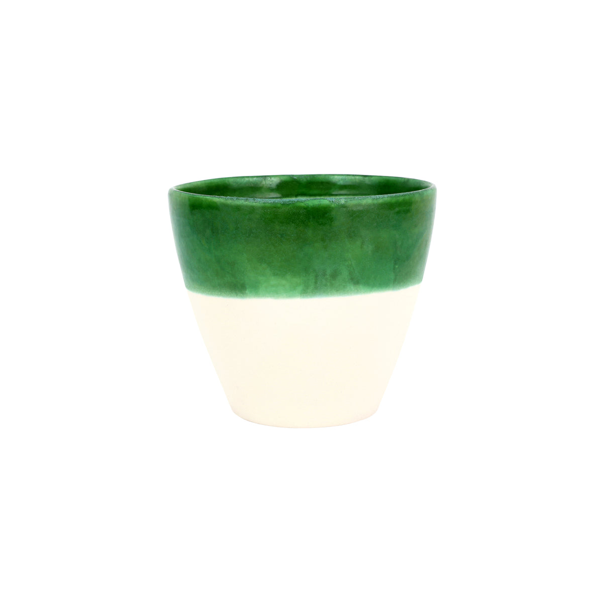 Viva Garden Green Reactive Medium Cachepot