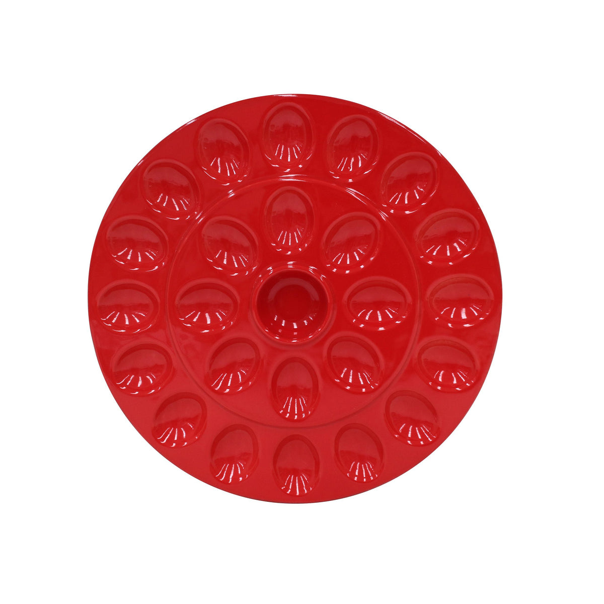 Red Egg Platter Cook & Host by Casafina