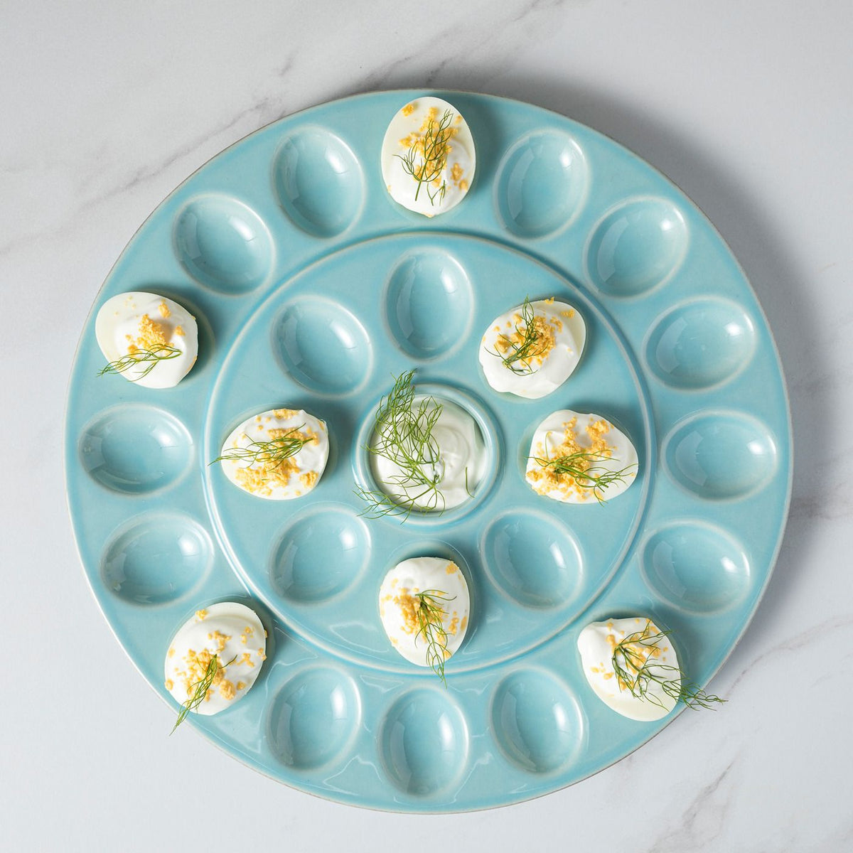 Robin Egg's Blue Egg Platter Cook & Host by Casafina