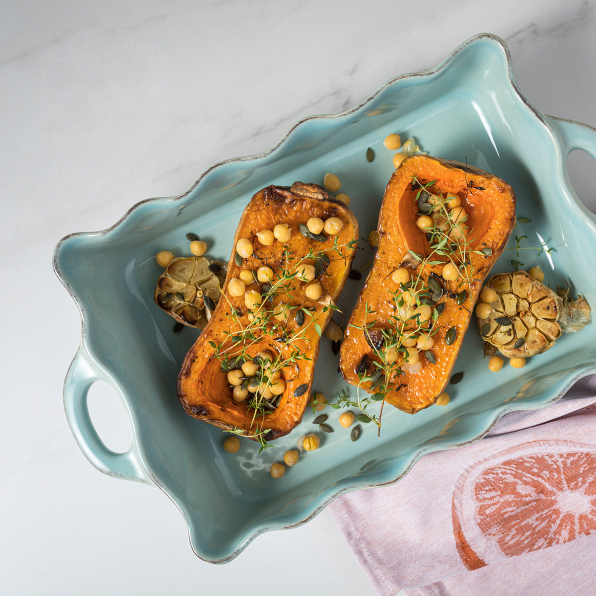 Robin Egg's Blue Rectangular Baker Cook & Host by Casafina