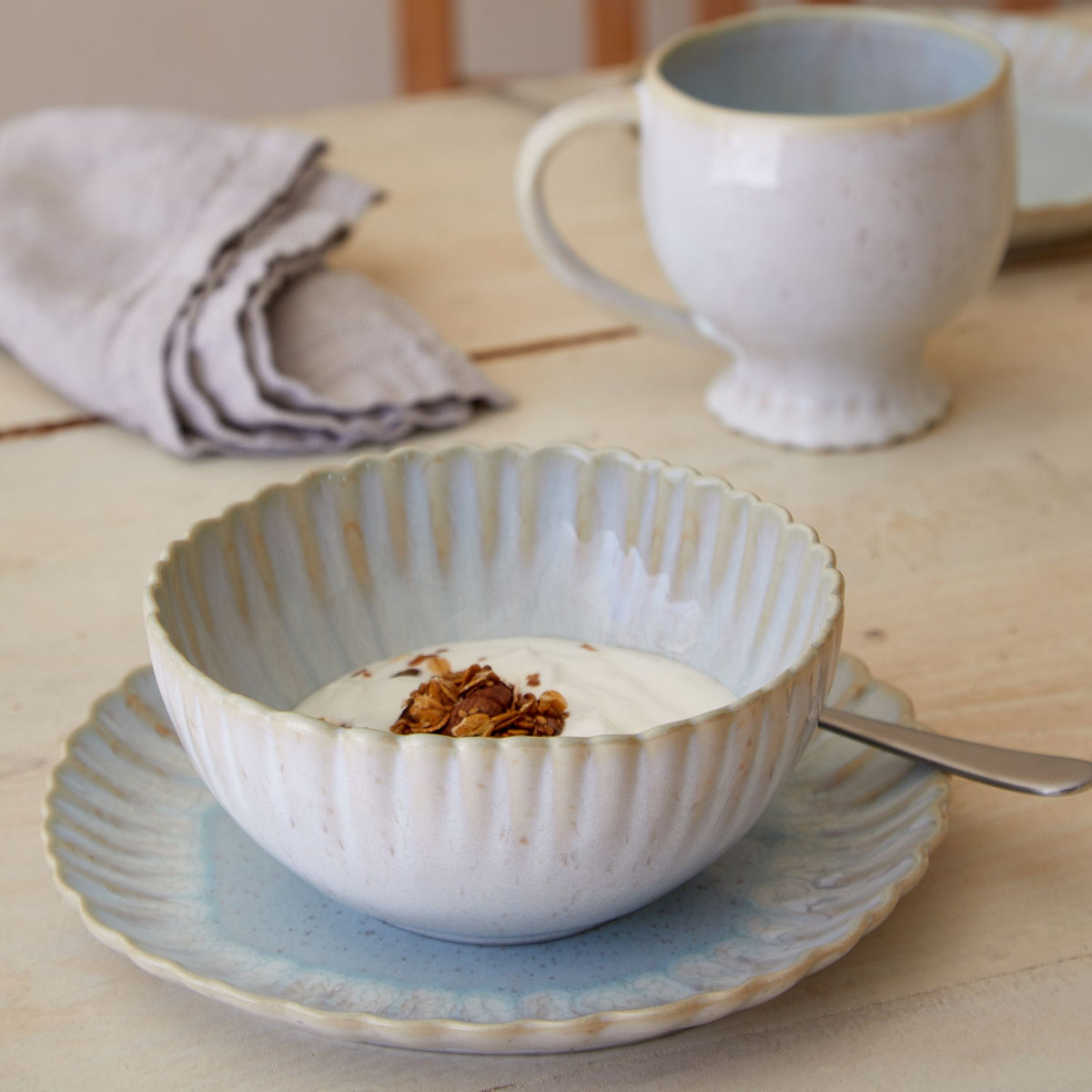 Soup / Cereal Bowl Mallorca by Casafina Sea Blue