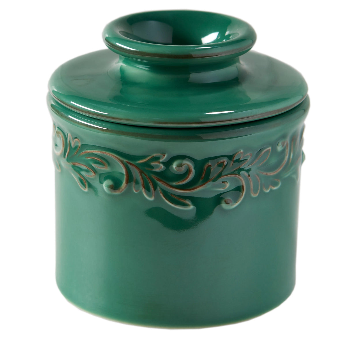 The Original Butter Bell® Crock - Antique Emerald