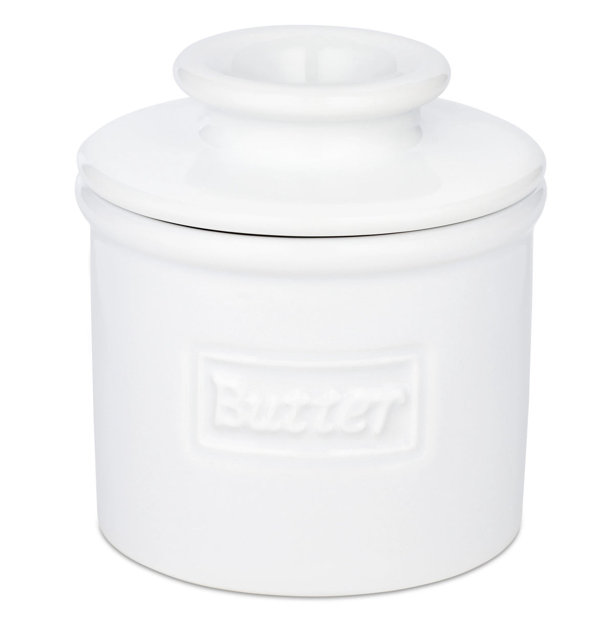 The Original Butter Bell® Crock - Cafe White
