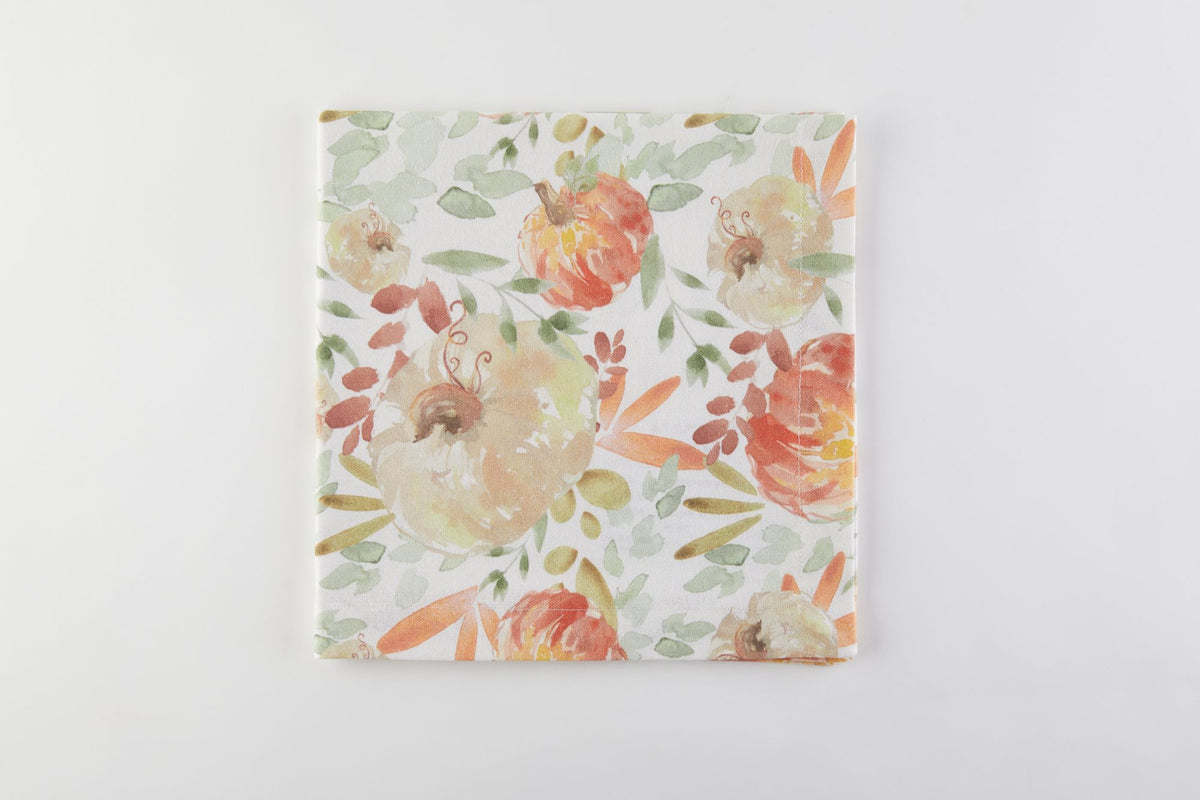 Painted Pumpkin Napkin