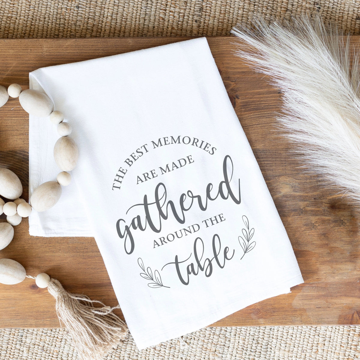 Gathered Around the Table Towel