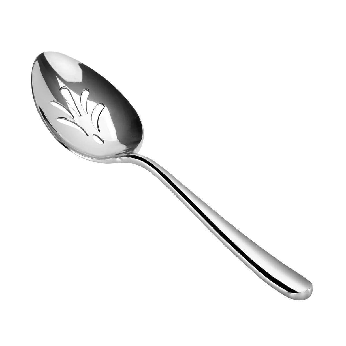 Le Cookery Flatware "The Everyday Set" S/S 18/10 Forged Slotted Serving Spoon, Individual