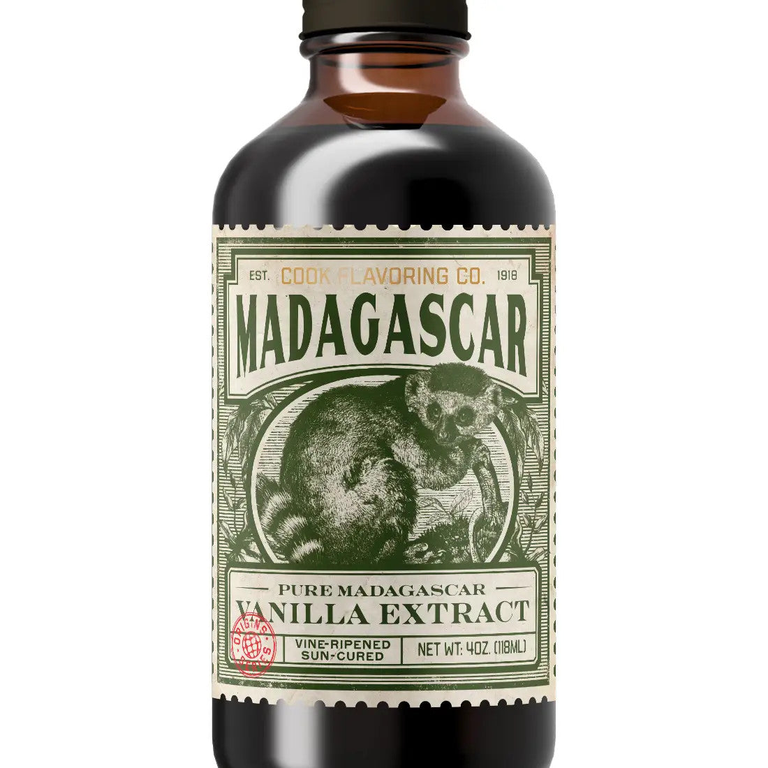 Single Origin Pure Madagascar Vanilla Extract