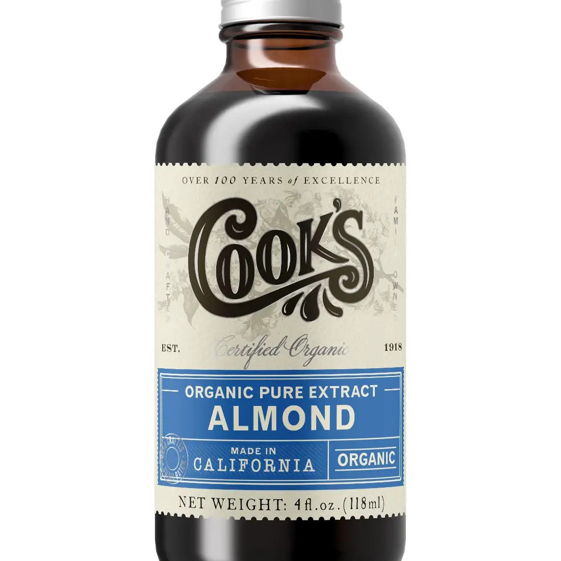 Organic Pure Almond Extract