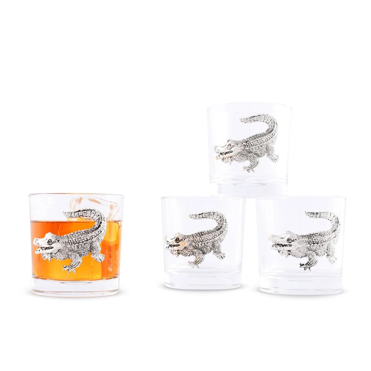 Alligator Bar Glasses Set of 4