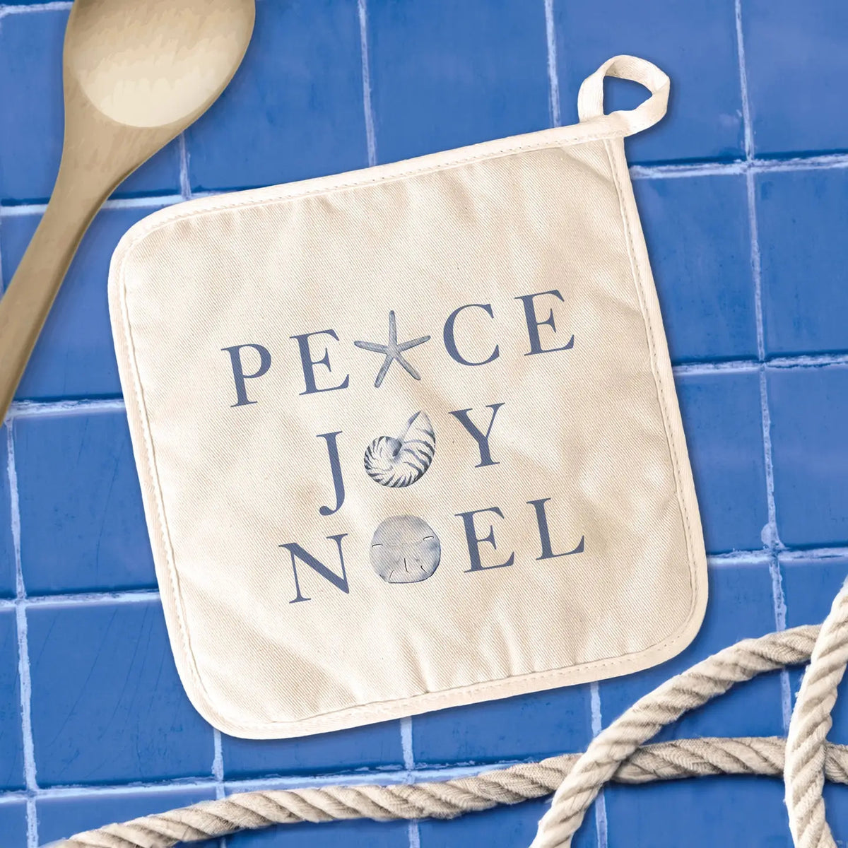 Peace Joy Noel - Christmas Pot Holder