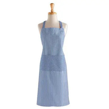 @French Blue Chef Stripe Apron