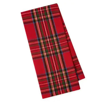 Tis the Heritage Season Plaid Dishtowel
