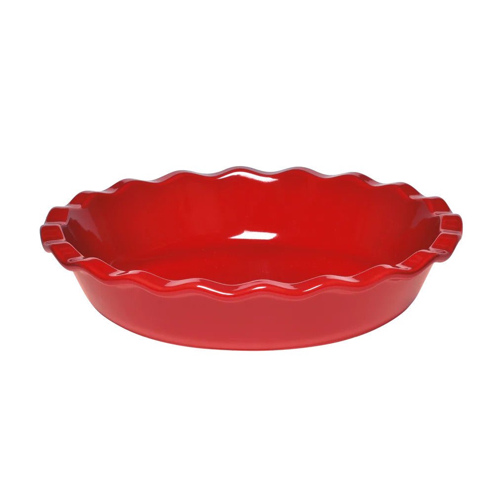 *Burgundy Pie Dish - 9" / 1.4 qt