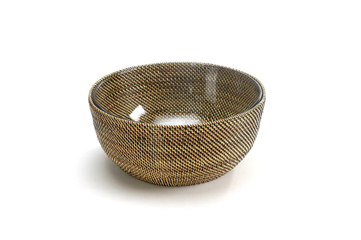 Round Serving Bowl w/ Glass Diameter 9"
