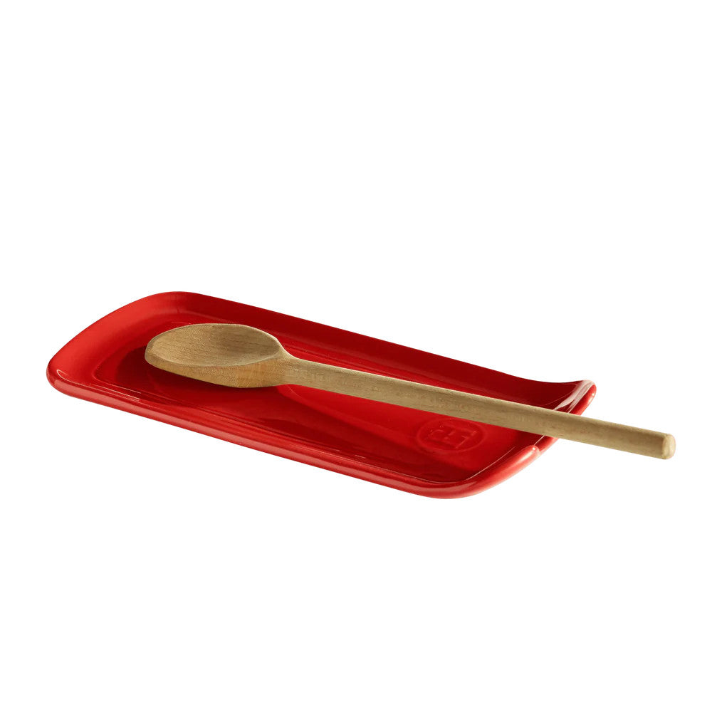 Burgundy Spoon Rest - 9 " x 4"