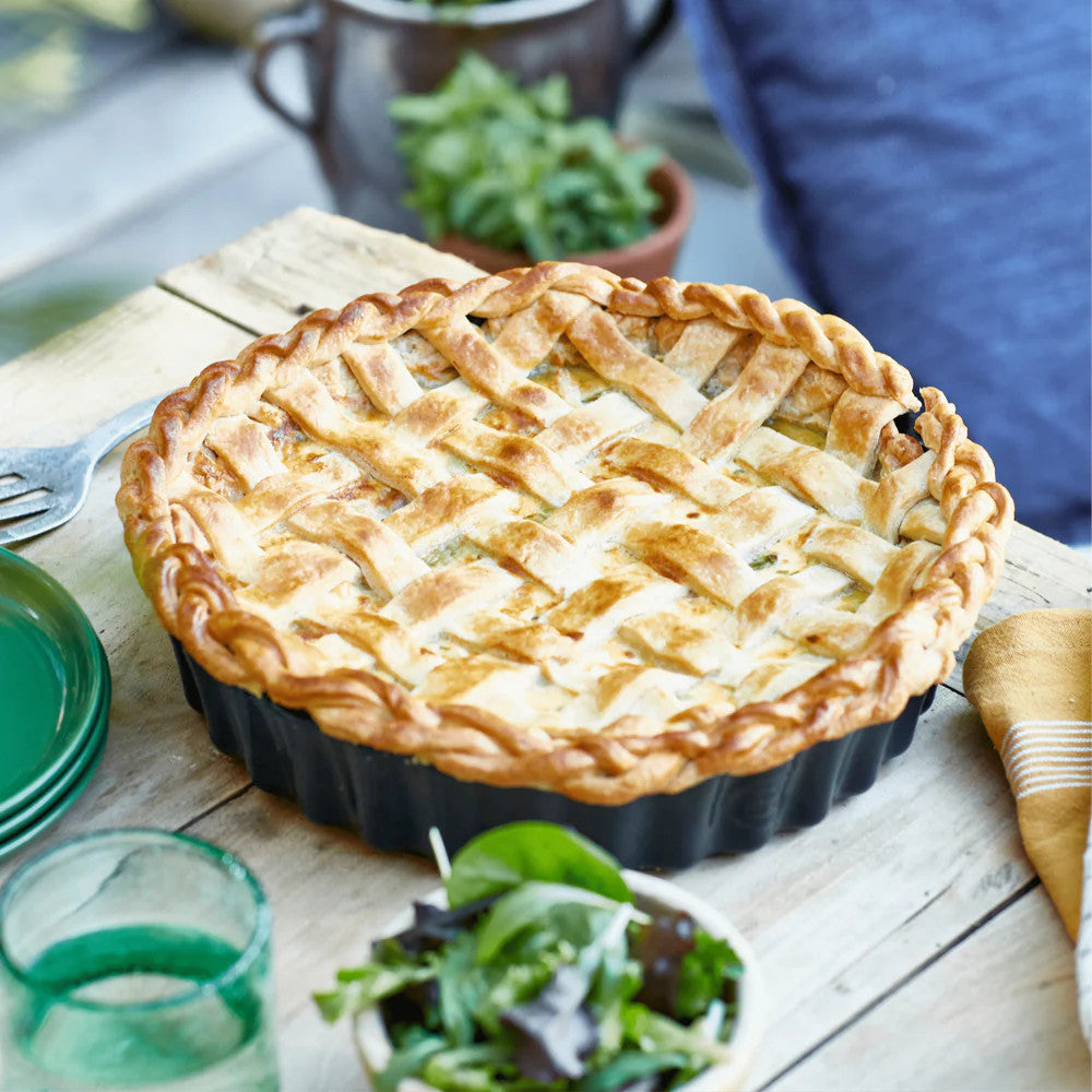 Cedar Deep Tart Dish - 11" / 2.1 qt