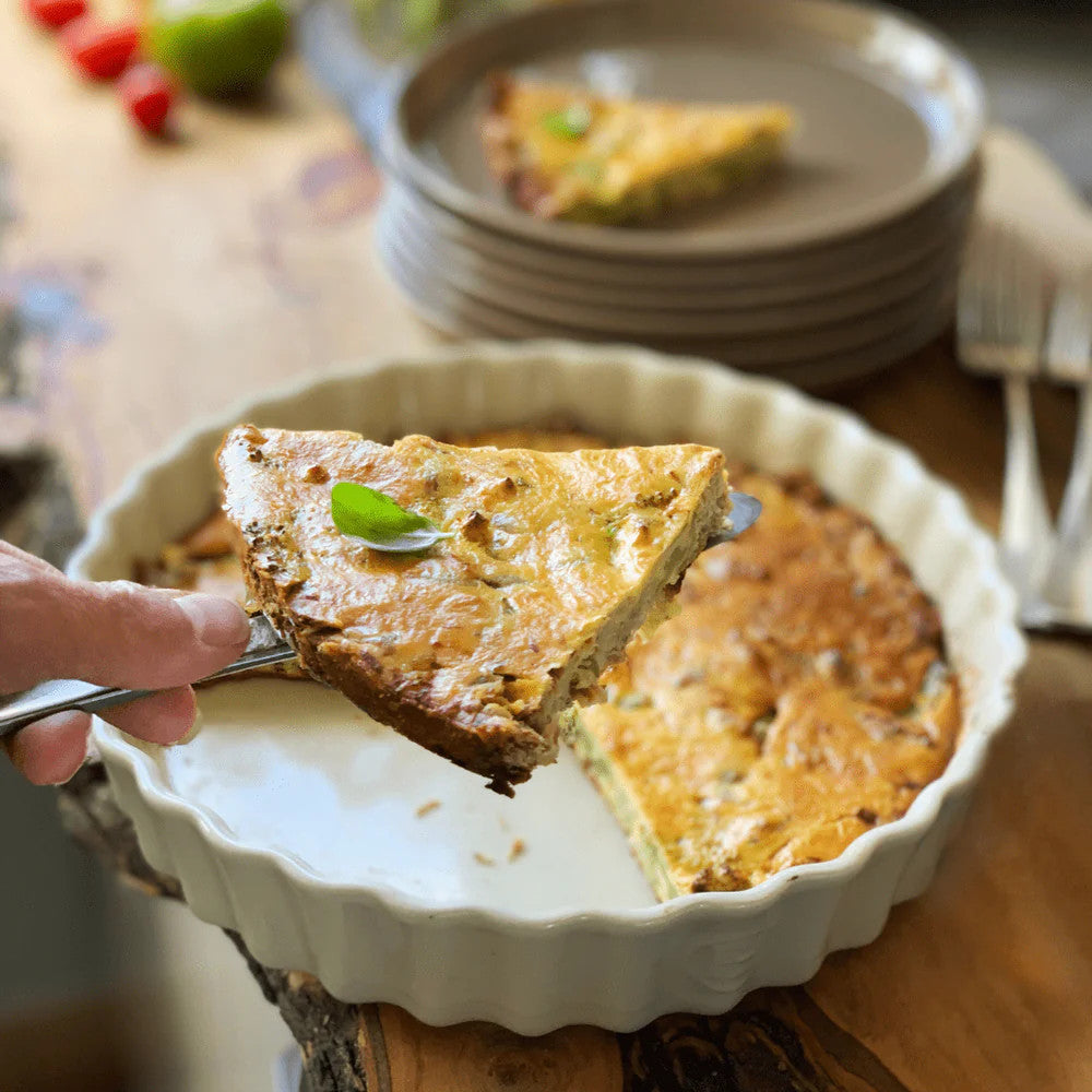 Clay Deep Tart Dish 11" / 2.1 qt