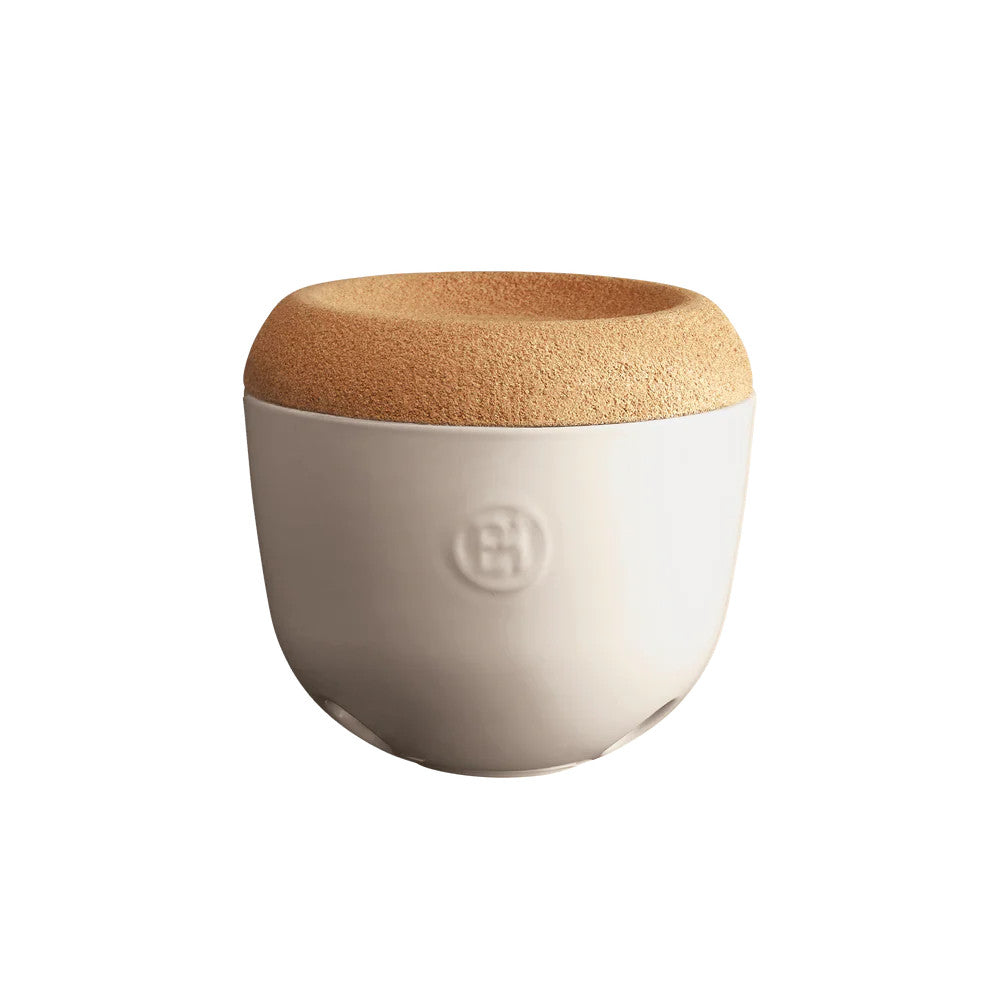 Clay Garlic Pot - Ø 5.75" X 5.3” / 1 qt