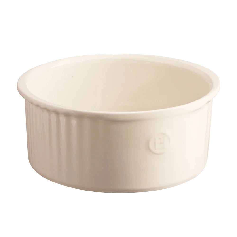 Clay Souffle Dish - 9" x 8.3" / 2.6 qt