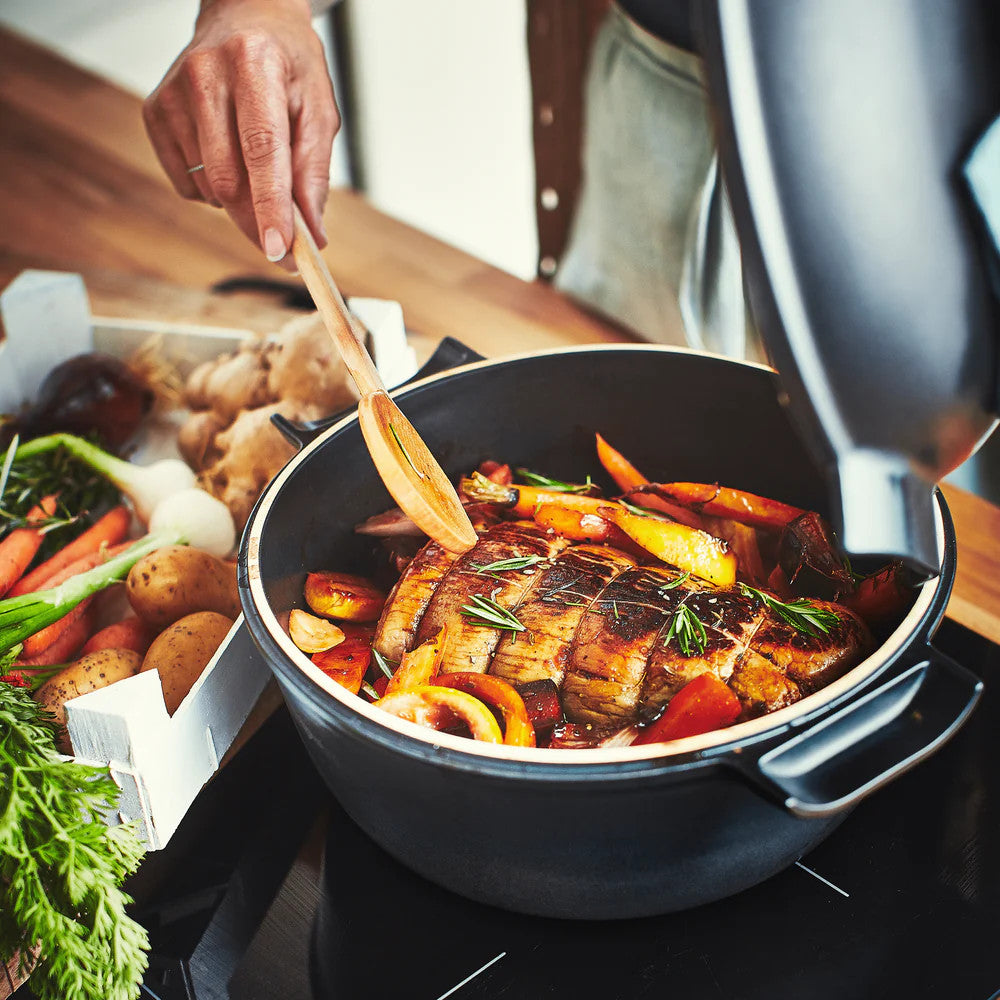 Slate Dutch Oven, Large Round - 4 qt