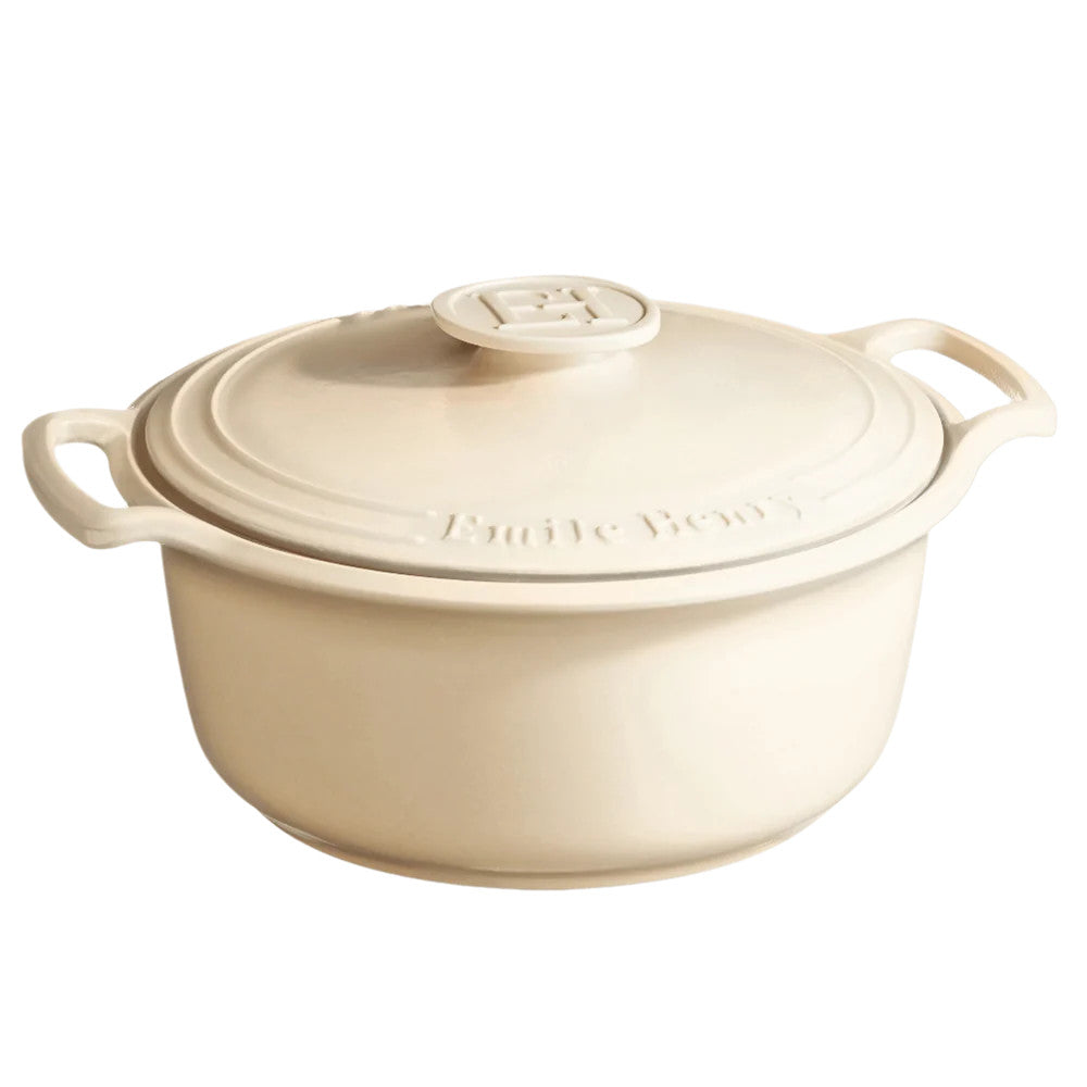 Sublime Creme Round Stewpot 4 QT