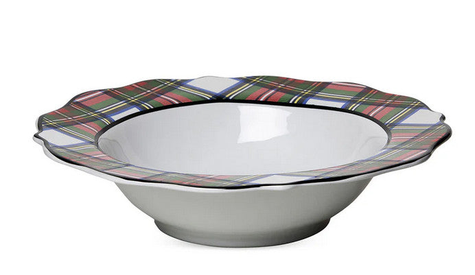 Stewart Tartan 13" Serving Bowl
