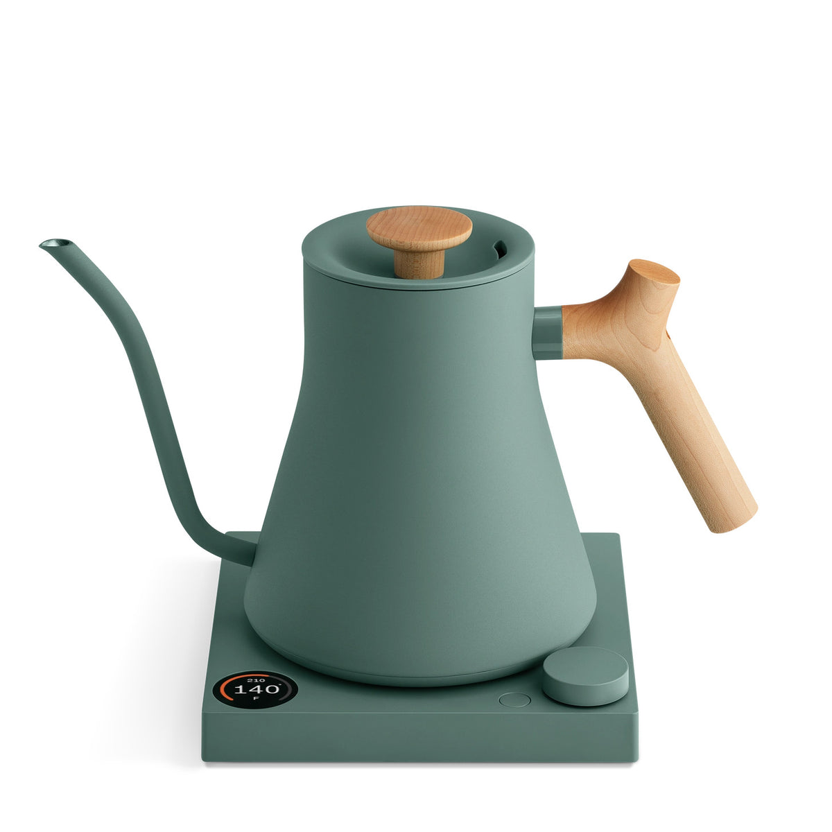 Stagg Ekg Pro Electric Kettle Smoke Green With Maple