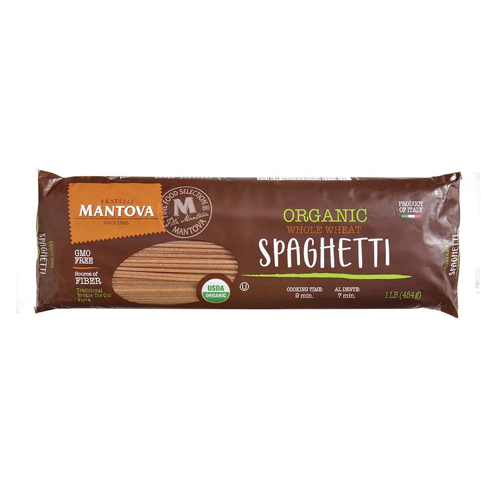 Organic Whole Wheat Spaghetti