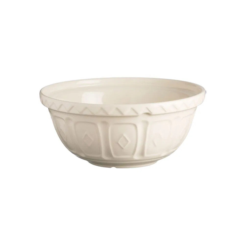 Cream Size 24 Mixing Bowl 9.75"