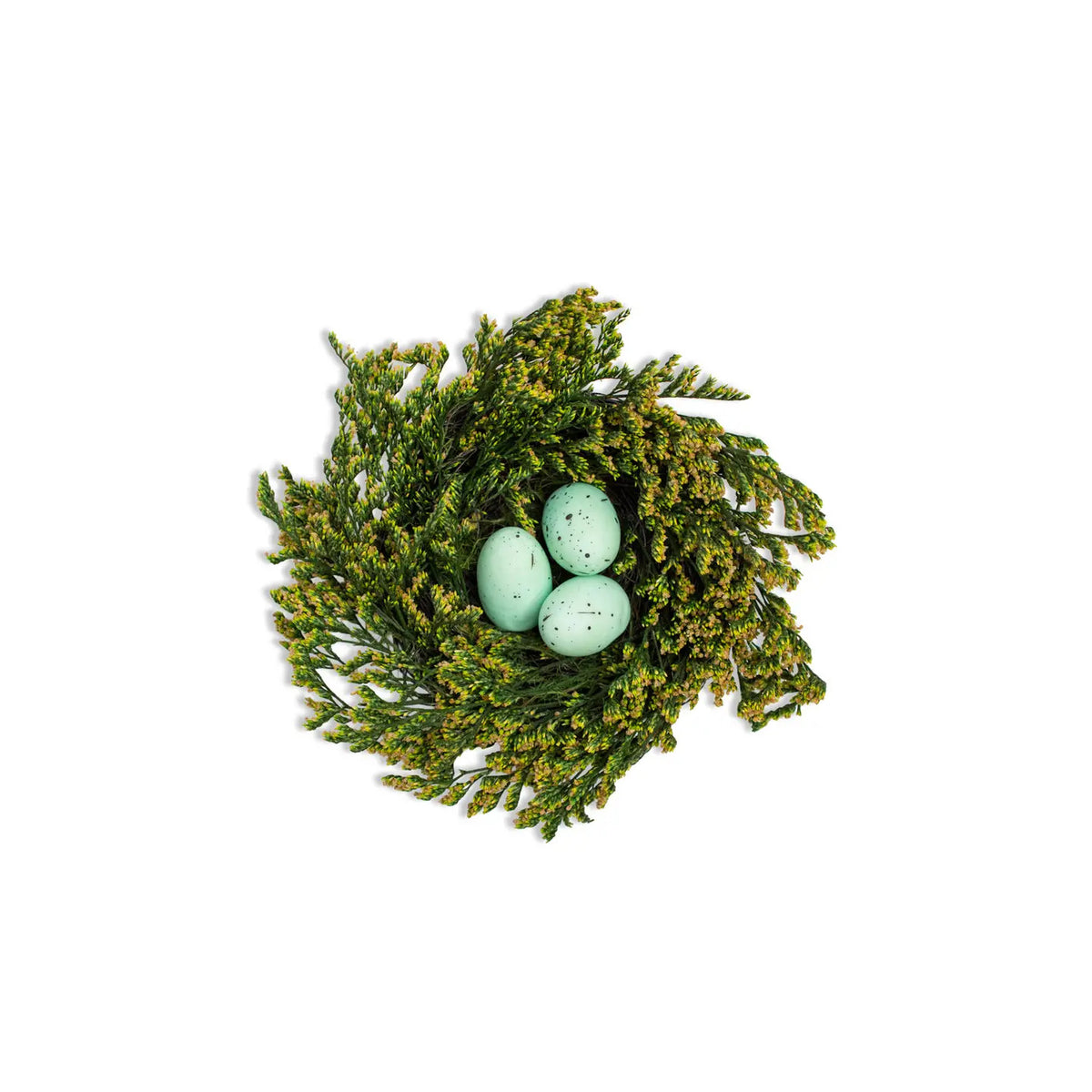 Robin Egg Nest Green/Light Blue Place Setting Decor