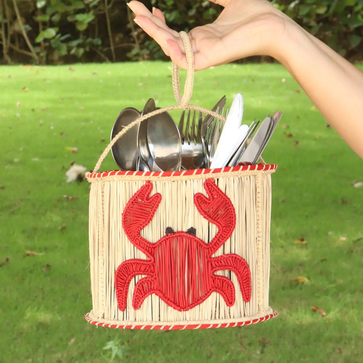 Crab Cutlery Holder