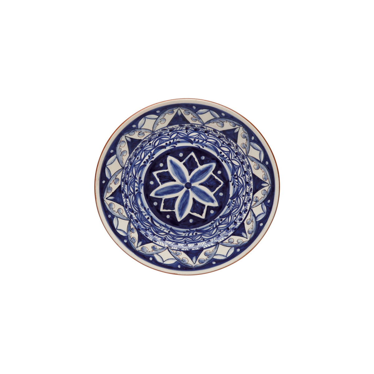 Set of 6 Salad/Dessert Plate Alentejo Terracotta, Casafina by COSTA NOVA