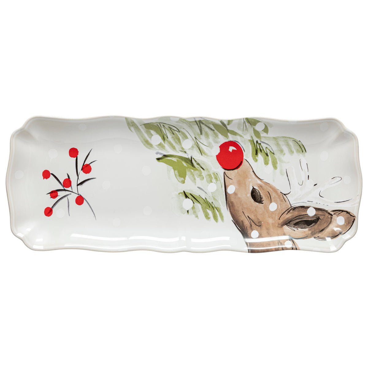 Rectangular Tray Deer Friends, Casafina by COSTA NOVA