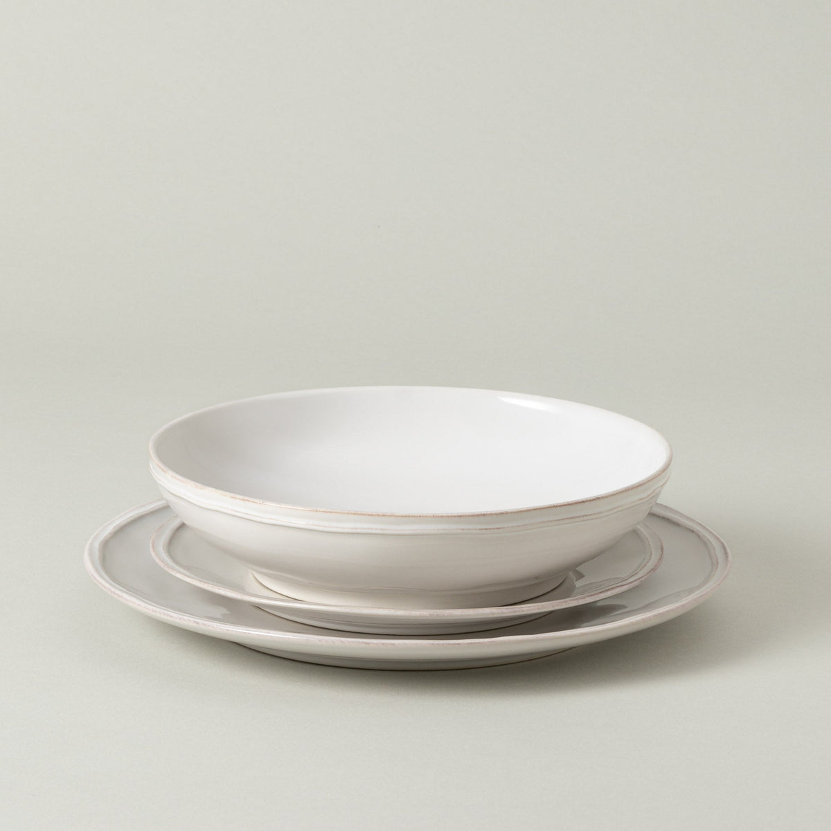 12-Piece Dinnerware Set with Soup/Pasta Bowl Fontana, Casafina by COSTA NOVA