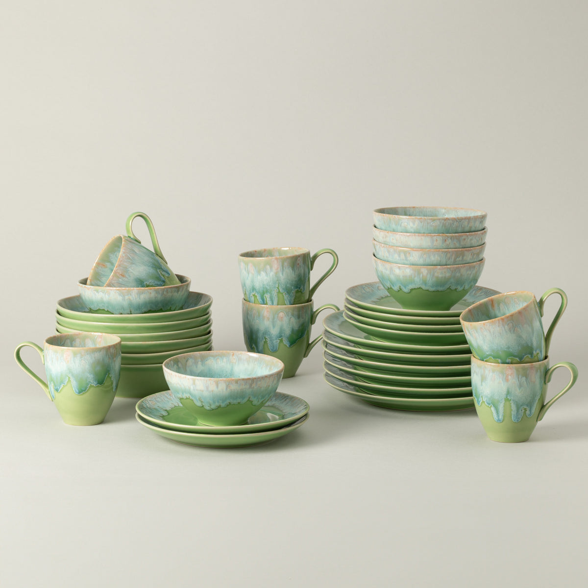 30-Piece Dinnerware Set with Mug Taormina, Casafina by COSTA NOVA