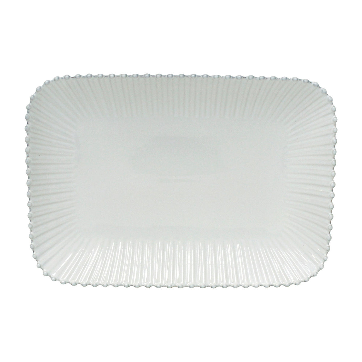 Large Rectangular Platter Pearl