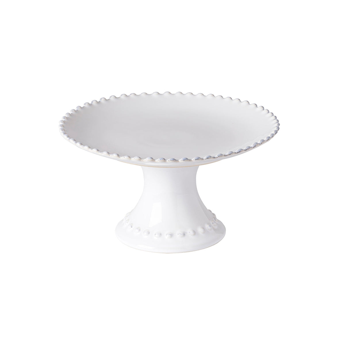 Small Footed Plate Pearl