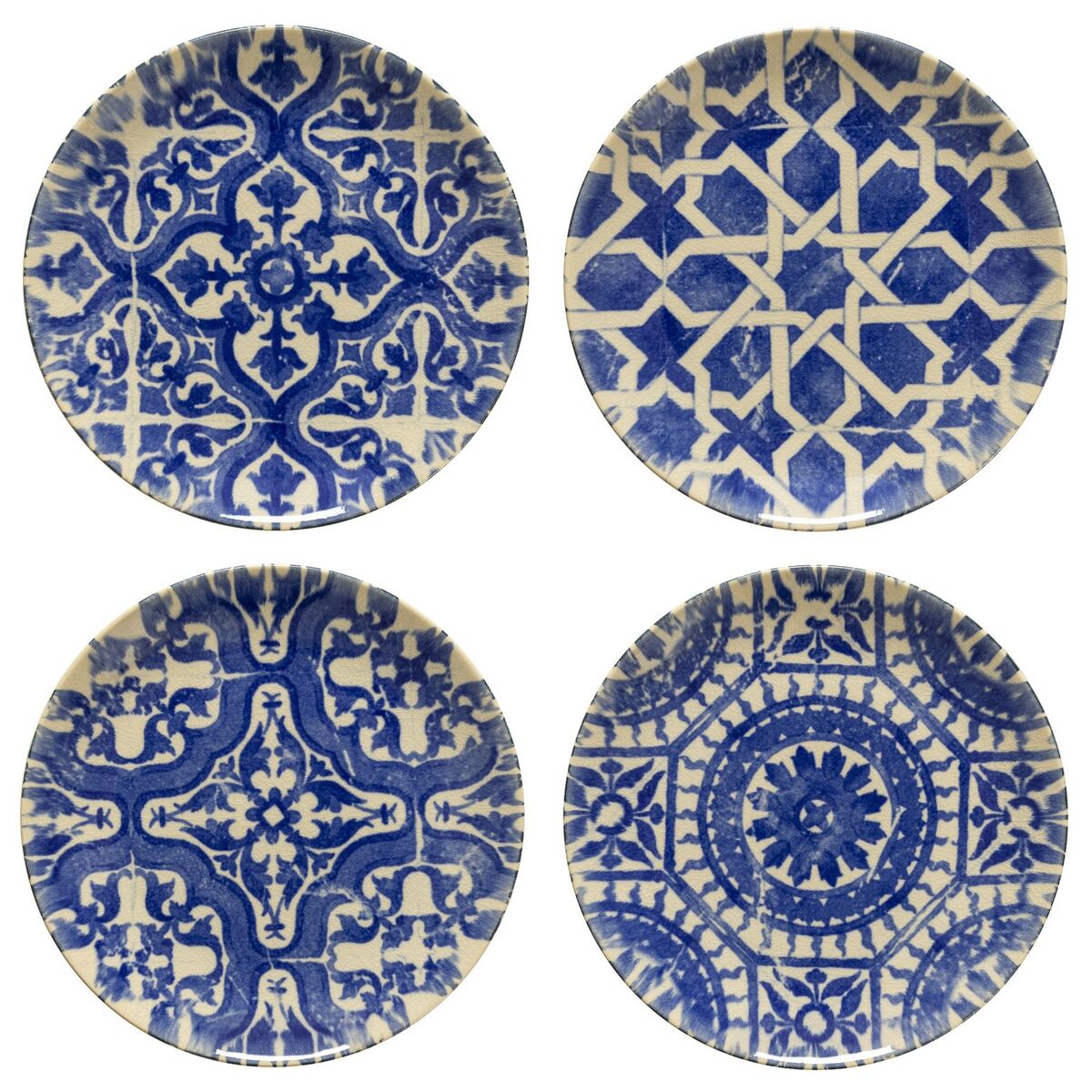 Set 4 Salad/Dessert Plates Algarve - Elements